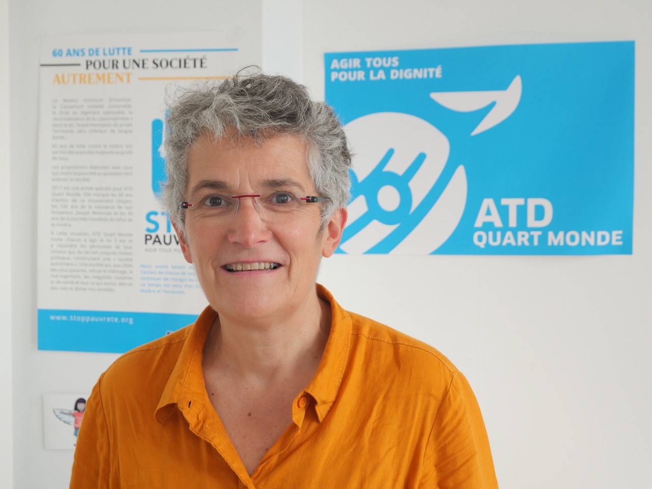 Marie-Aleth Grard, Présidente-Directrice Générale d'ATD Quart Monde France